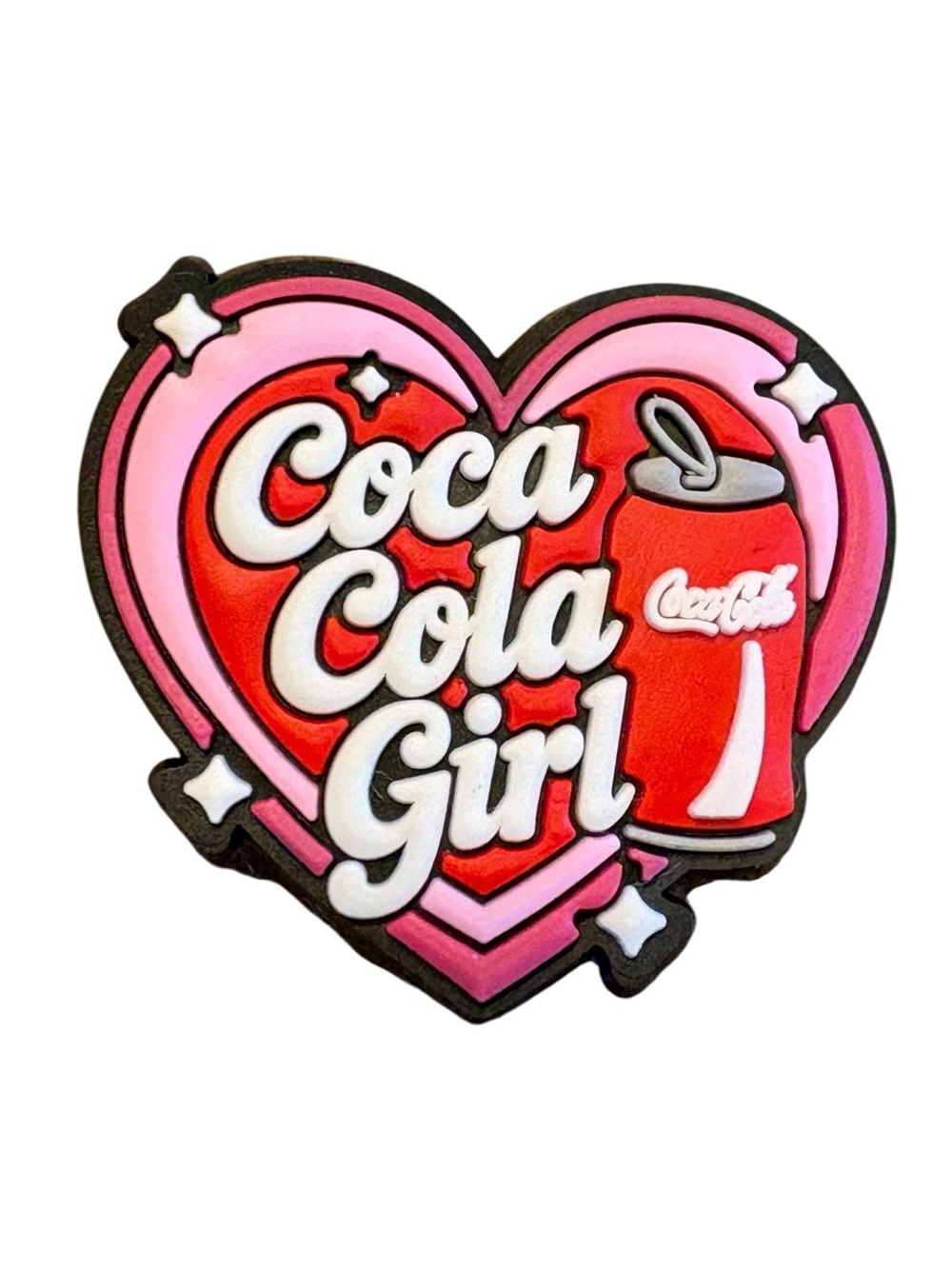 Coca Cola Girl Croc Charm